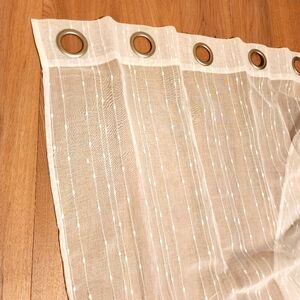 Grommet top curtain panels set of 2